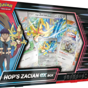 pokémon tcg: hop’s zacian ex box [inglés]