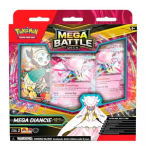 pokémon tcg: mazo mega diancie ex [inglés]