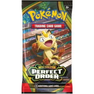 pokémon tcg mega evolution perfect order booster [inglés]