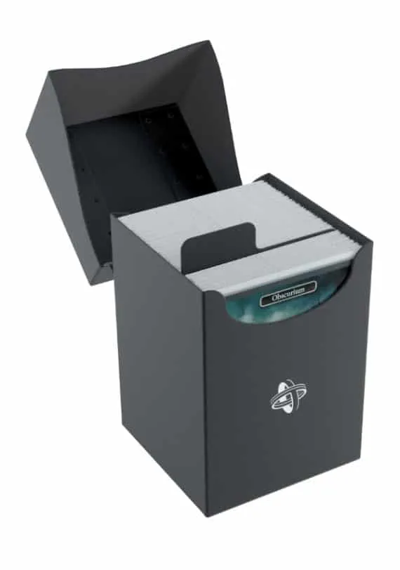 porta mazo gg essential line deck holder 100+ black porta mazo gg essential line deck holder 100+ black