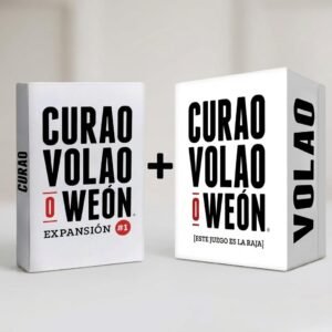 pack juego curao, volao o weón + expansión