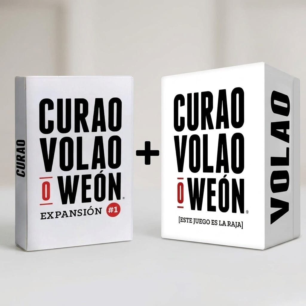 pack juego curao, volao o weón + expansión pack juego curao, volao o weón + expansión