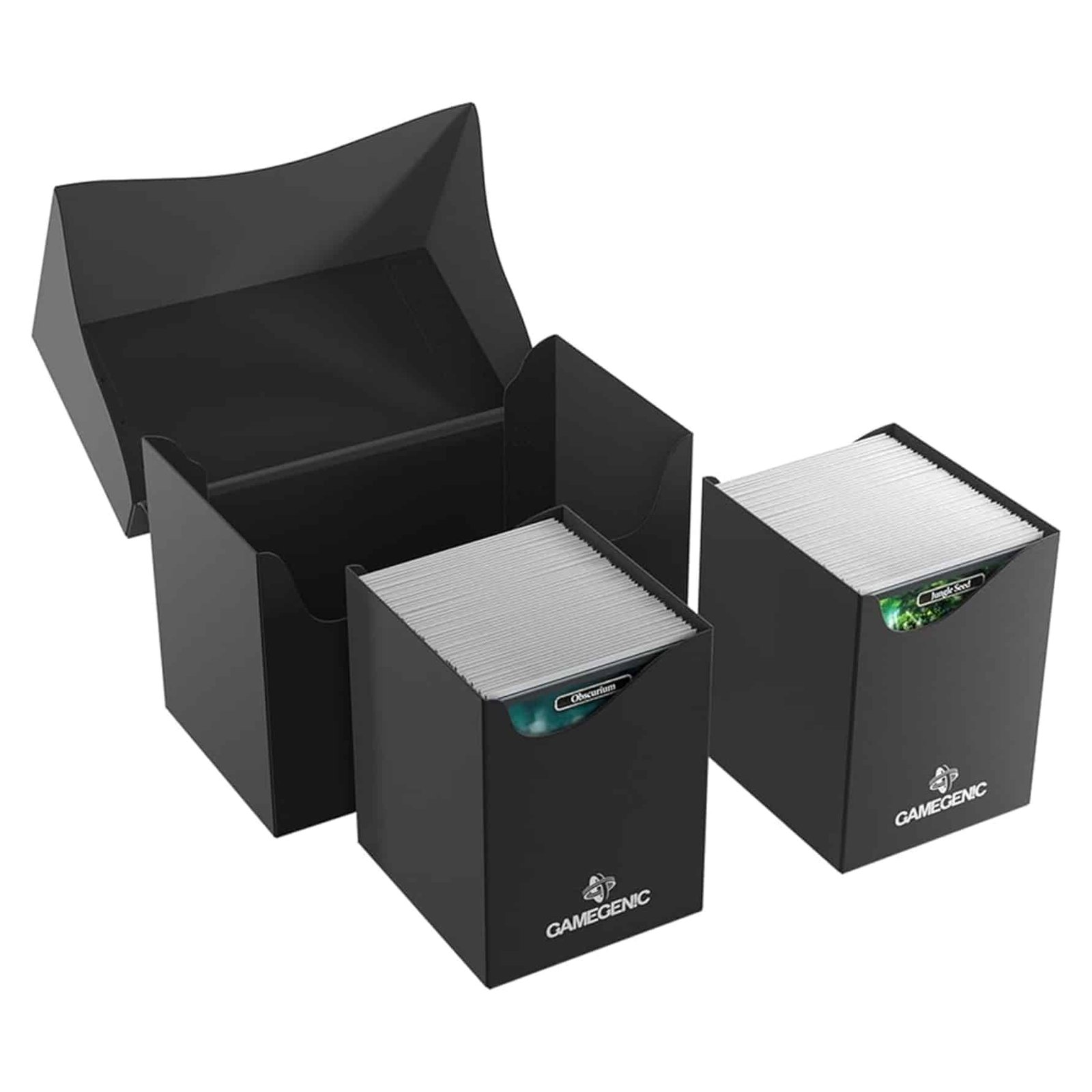 porta mazo gg essential line casual double deck holder 200+ xl black porta mazo gg essential line casual double deck holder 200+ xl black