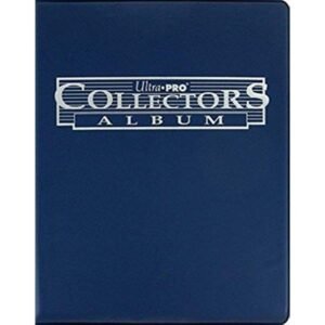 carpeta collectors album ultra pro 9 pocket azul