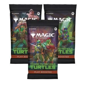 mtg: teenage mutant ninja turtles play booster [inglés]