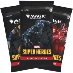 mtg play booster marvel super heroes [inglés]
