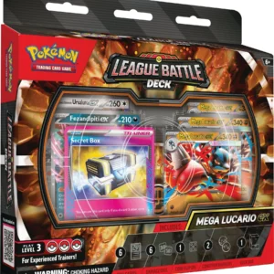 pokémon mega lucario ex league battle deck [inglés]