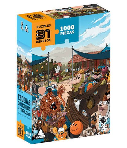 puzzle 1000 piezas escenas de titirilquén 31 minutos puzzle 1000 piezas escenas de titirilquén 31 minutos