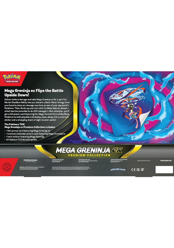 premium collection pok mega greninja ex chaos rising 2 premium collection pok mega greninja ex chaos rising 2