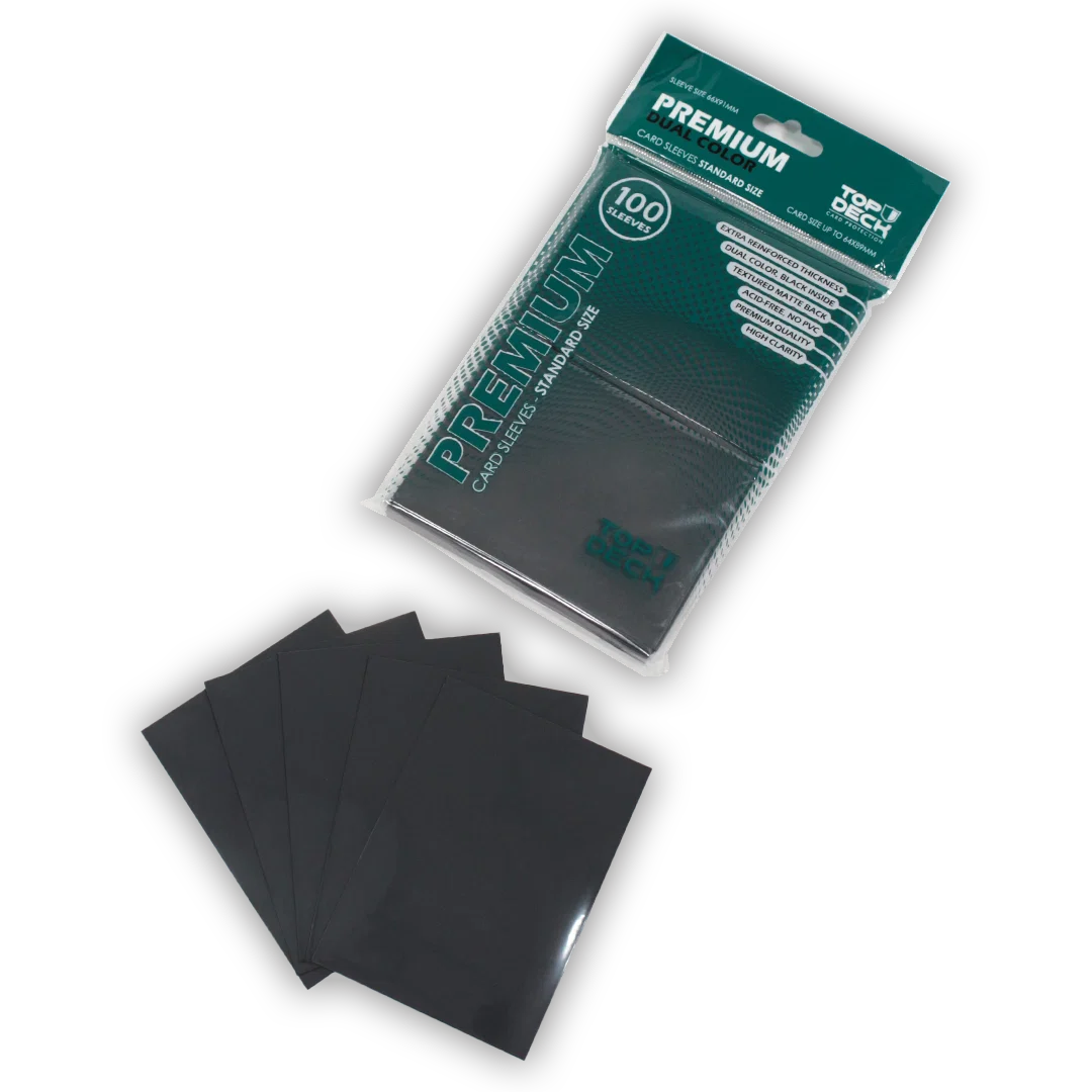 protector top deck negro tamano standard premium 3 protector top deck negro tamano standard premium 3