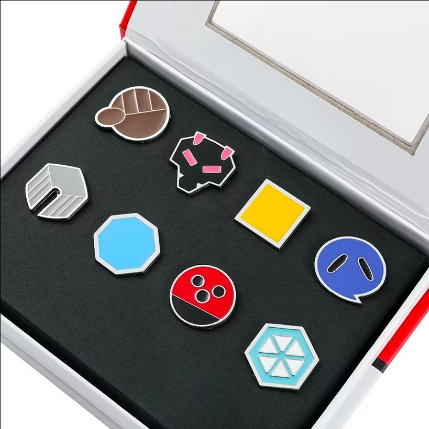 set medallas de gimnasios pokémon liga johto set medallas de gimnasios pokémon liga johto