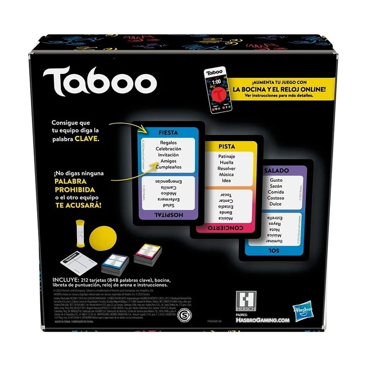 taboo juego taboo juego