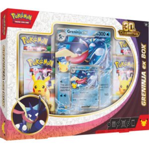 pokemon tcg 30th celebration greninja ex box